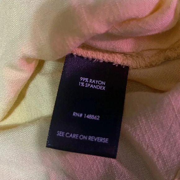 Torrid Yellow Tank Top - Picture 2 of 3